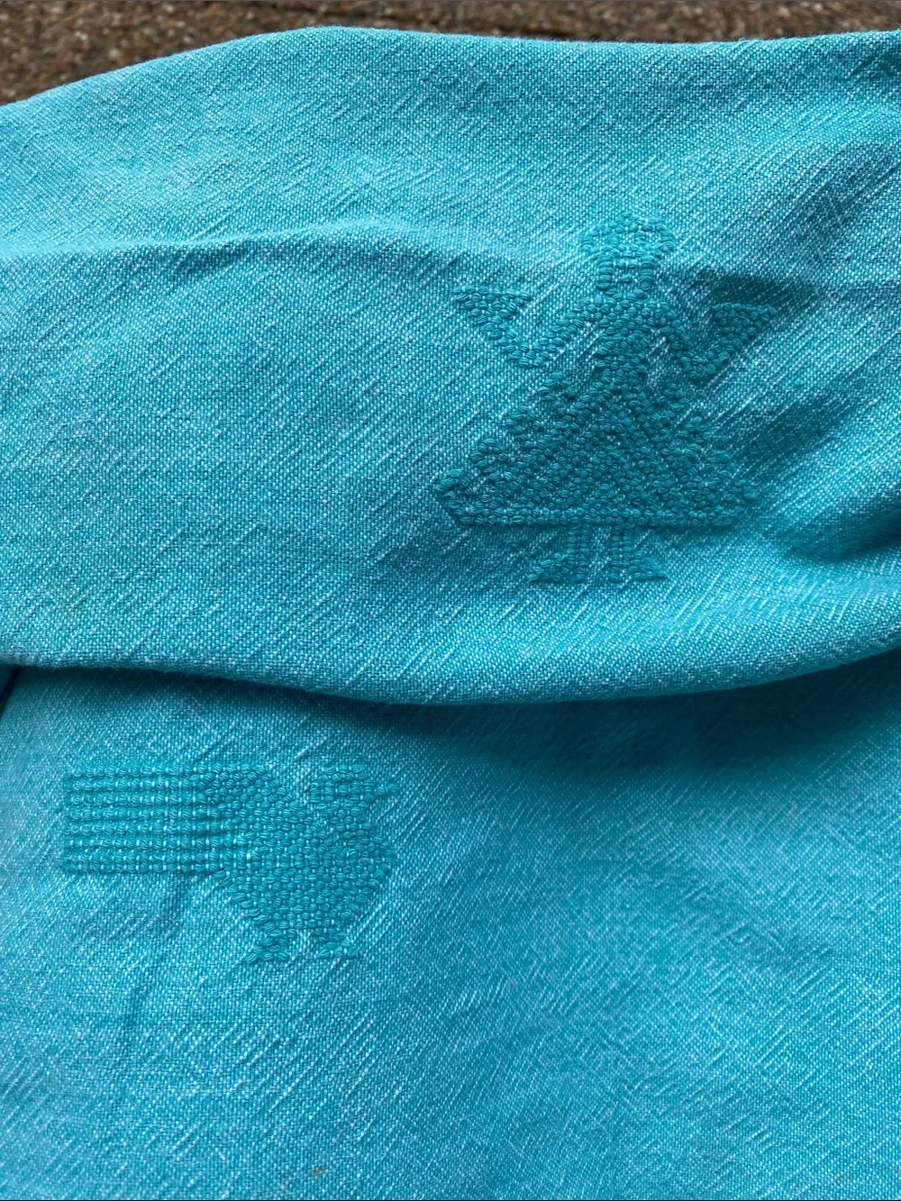 Exportadora Tecun Uman Made in Guatemala textile XL picnic beach blanket